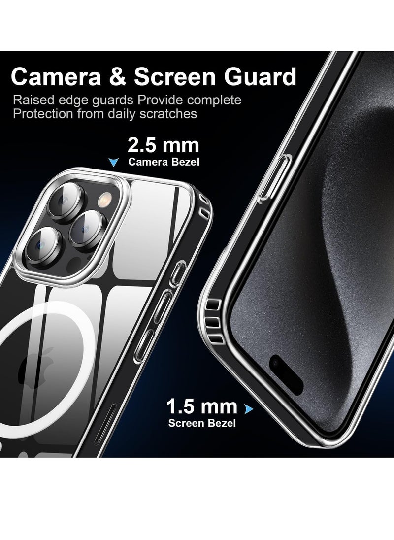 ELTRAZONE - iPhone 15 Pro Max Case, Compatible With Mag-Safe Support Wireless Charging, Shockproof Protective Anti-Scratch Cover For iPhone 15 Pro Max 6.7- Inch - Image 1