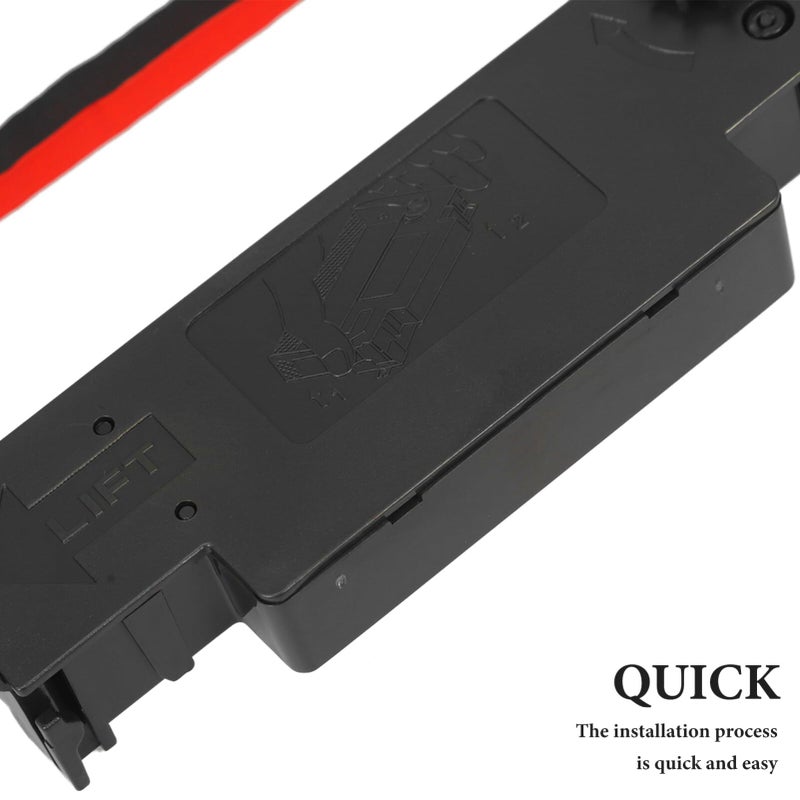 6Pcs Black Ribbon Holders For Cash Registers Easy Installation Office Retail Use - Image 3
