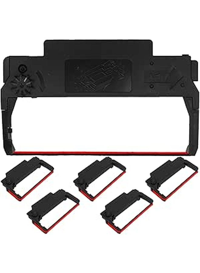 6Pcs Black Ribbon Holders For Cash Registers Easy Installation Office Retail Use - Image 1