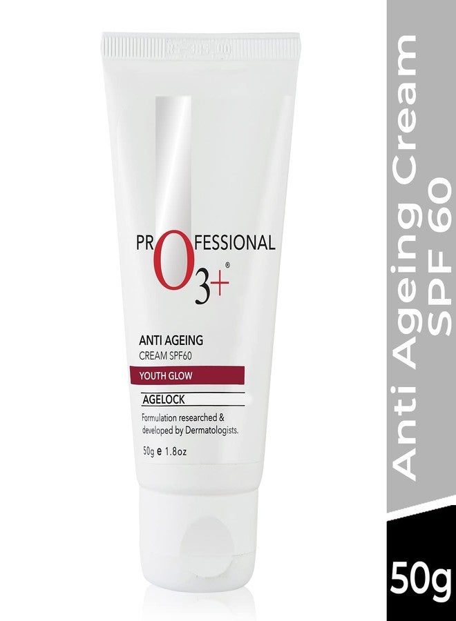 O3+ Anti Ageing Day Cream SPF 60 for Daily Use with Broad Spectrum UVA & UVB Protection, Fights Signs of Ageing, Reduces Fine Lines, Wrinkles & Sun Damage, Suitable for All Skin Types - 50 g - Image 2