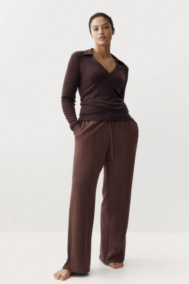 H&M Wide crease-front joggers