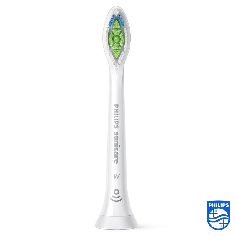 Sonicare رؤوس فرشاة فيليبس سونيكير وايتنينغ المثالية (متوافقة مع جميع مقبضات فيليبس سونيكير)، 8 قطع (عبوة من 1) - Image 2
