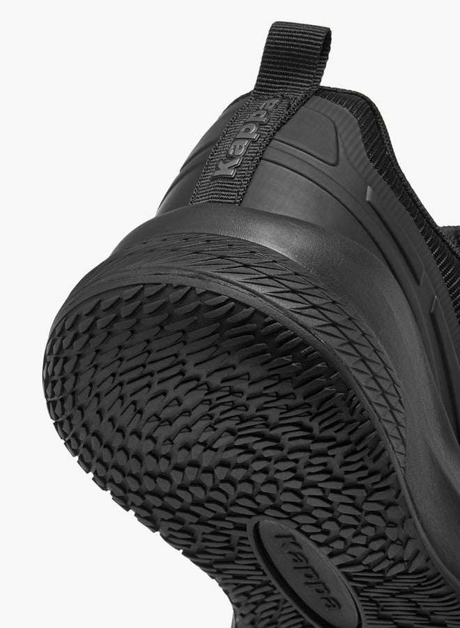 Kappa Girls' Logo Print Sports Shoes with Rotating Buckle Closure  - Image 5