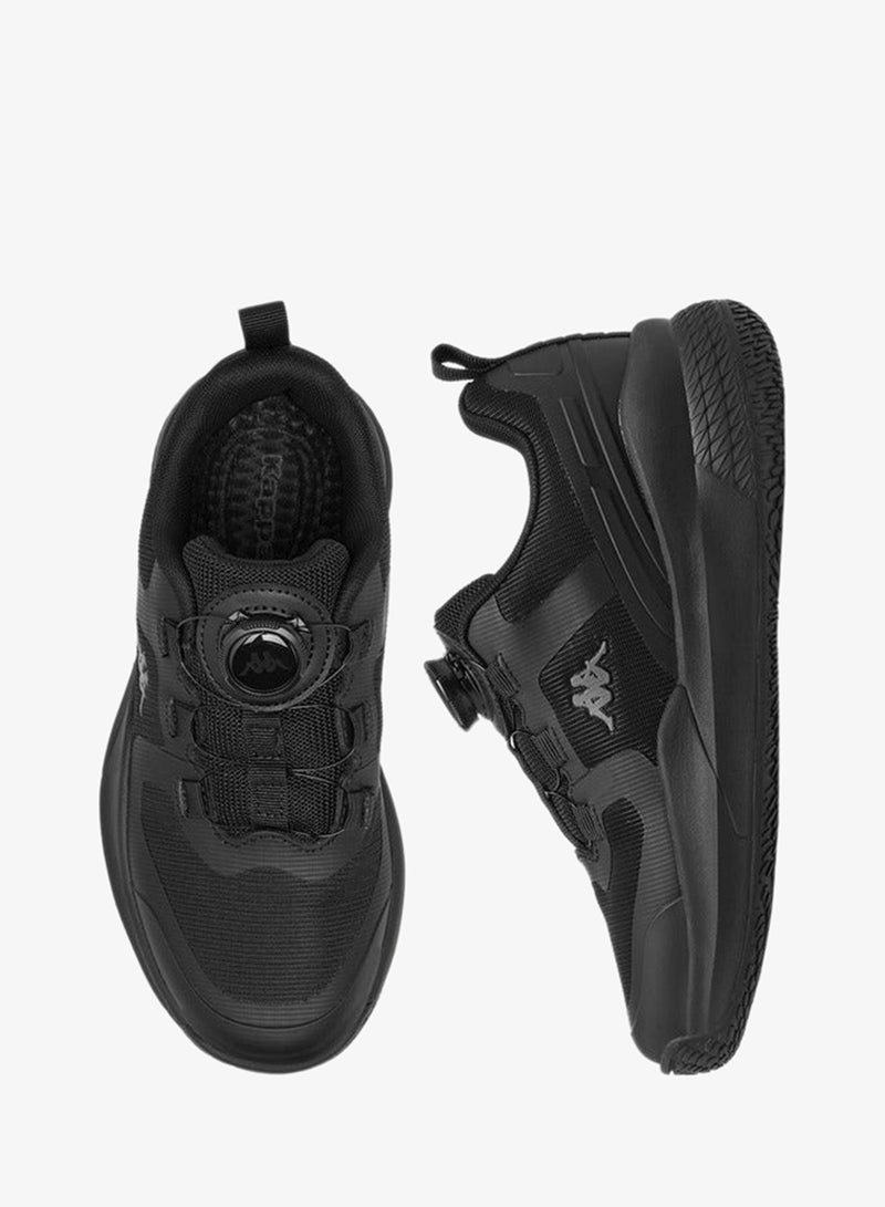 Kappa Girls' Logo Print Sports Shoes with Rotating Buckle Closure - Image 3