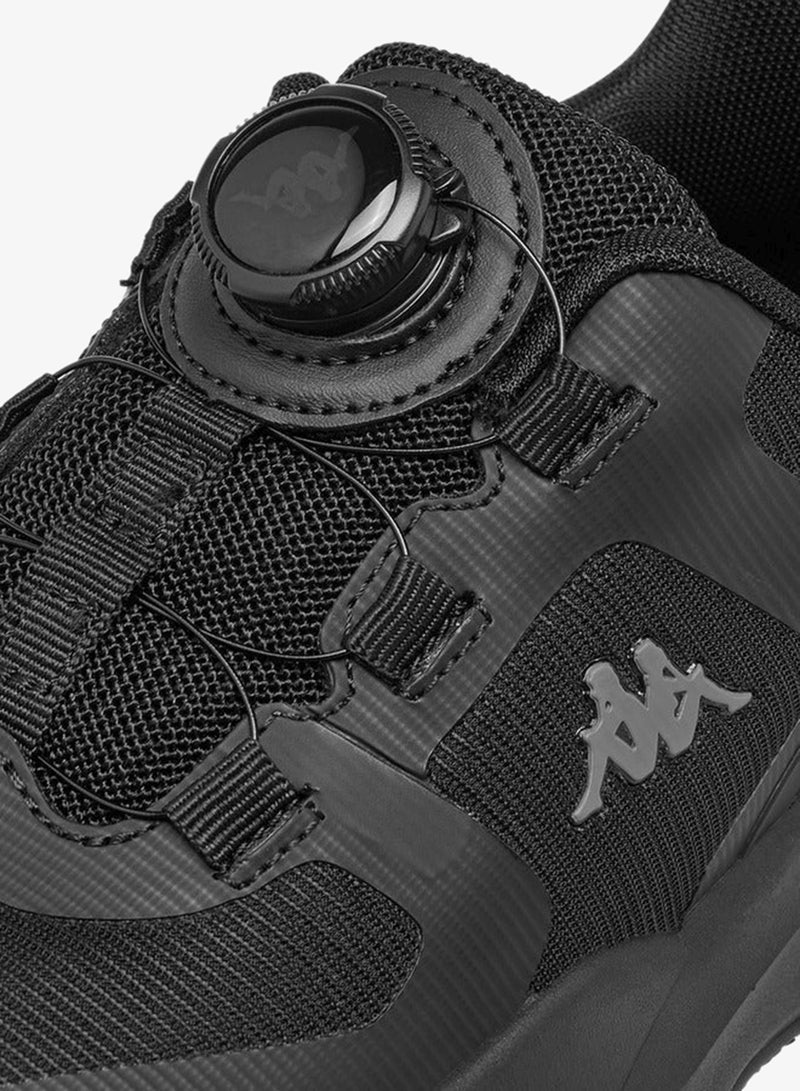 Kappa Girls' Logo Print Sports Shoes with Rotating Buckle Closure - Image 4