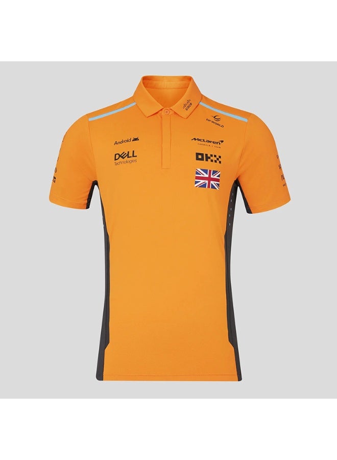 McLaren قميص بولو قصير الأكمام عالي الجودة من ماكلارين - Image 1