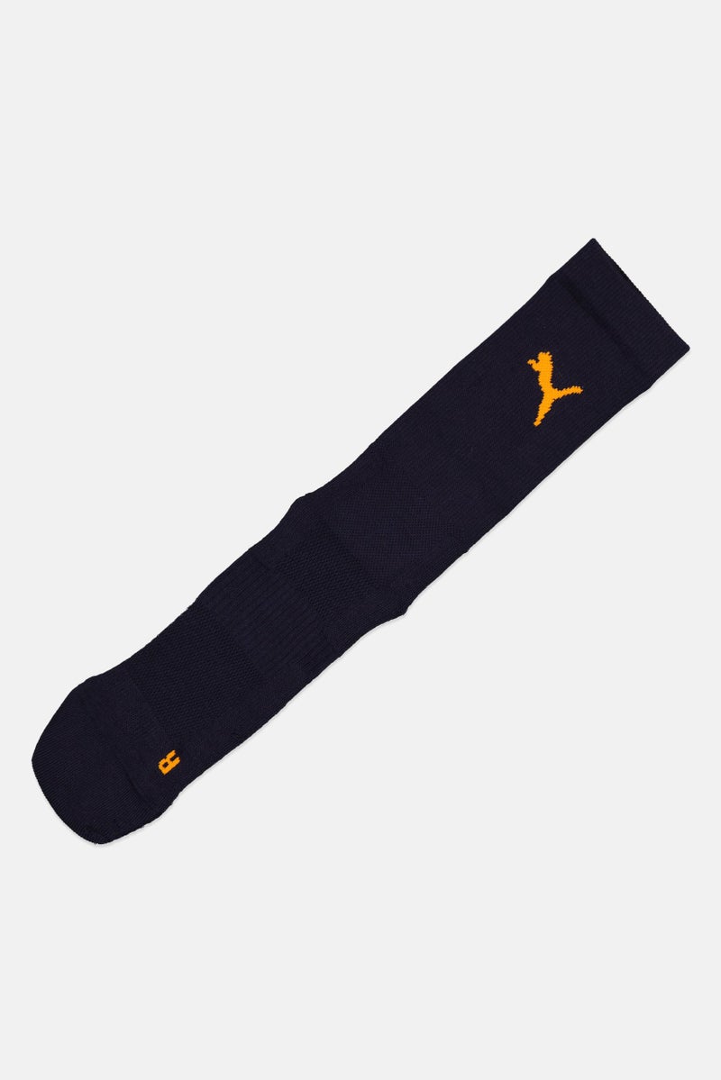 PUMA Men 1 Pair Brand Logo Football Crew Socks, Dark Navy - Image 2