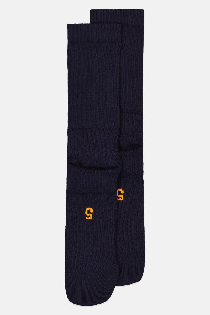 PUMA Men 1 Pair Brand Logo Football Crew Socks, Dark Navy - Image 2
