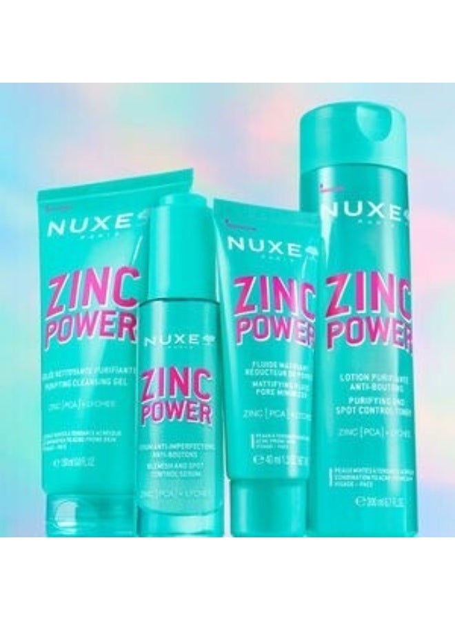 نوكس Nuxe Zinc Power Fluide Matifiant Réducteur de Pores 40 مل - Image 5