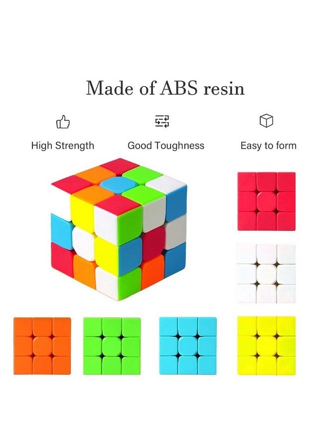 شنغشو ألغاز مكعب السرعة 3X3، بدون ملصقات - Image 4