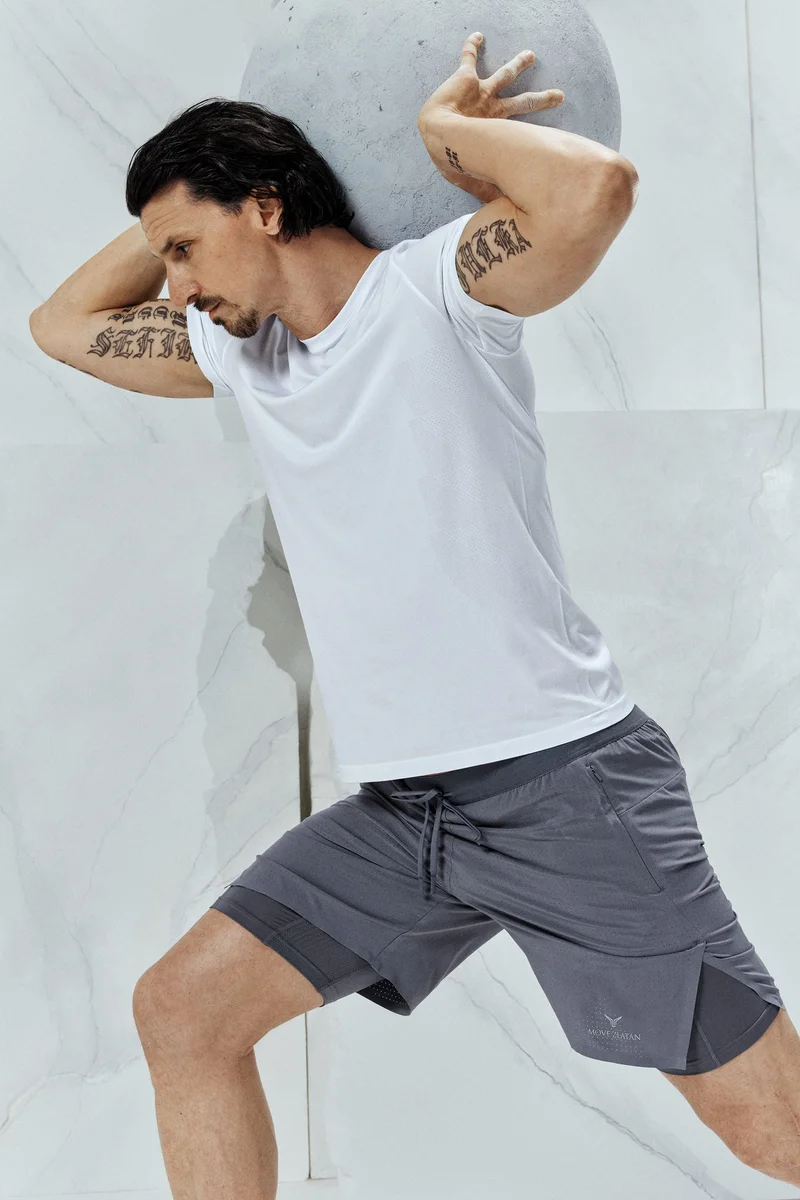 H&M Double-layered sports shorts with DryMove™