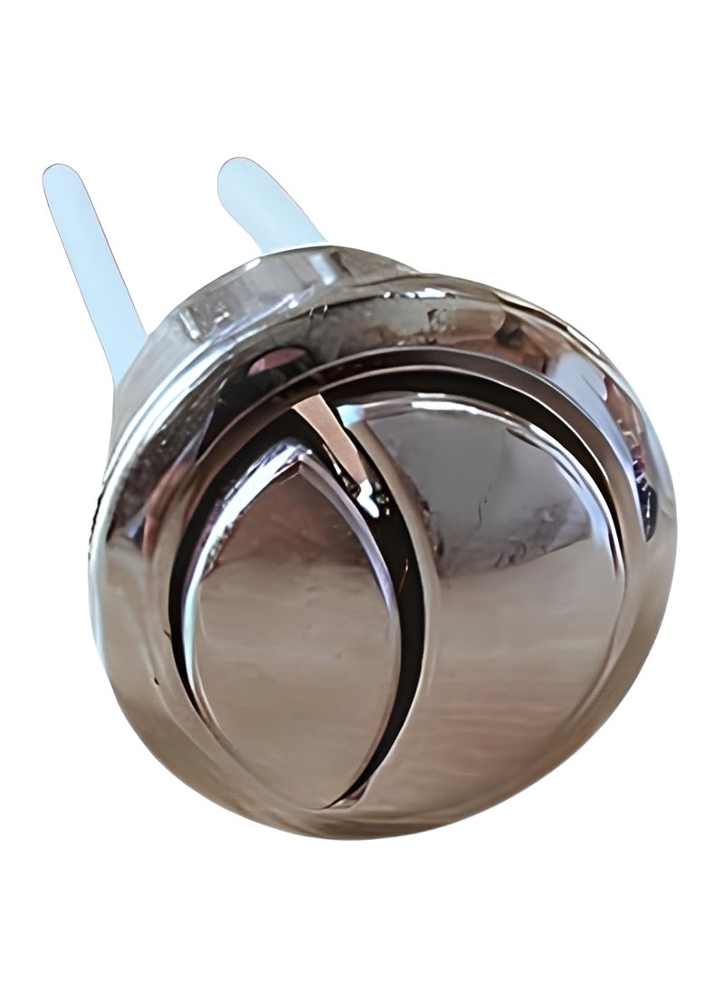 ELEGANT CASA ELEGANT CASA Dual Flush Push Button Toilet For Water Tank 2 pcs Toilet Cascade Type Inner Lid Cover Diameter Hole 38 mm and Outer 48 mm Only for Cascade Chrome Plated With Push Rods 1 Set  - Image 5