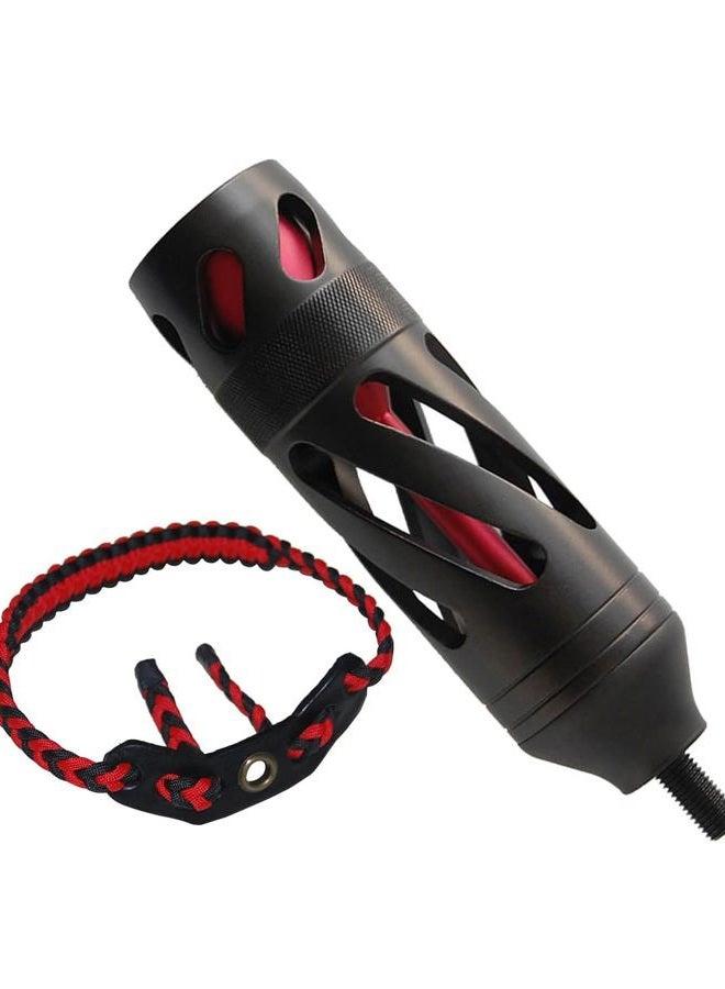 TOPARCHERY Compound Bow Aluminum Stabilizer with Wrist Bow Sling Braided Hunting Shooting Target - Image 1