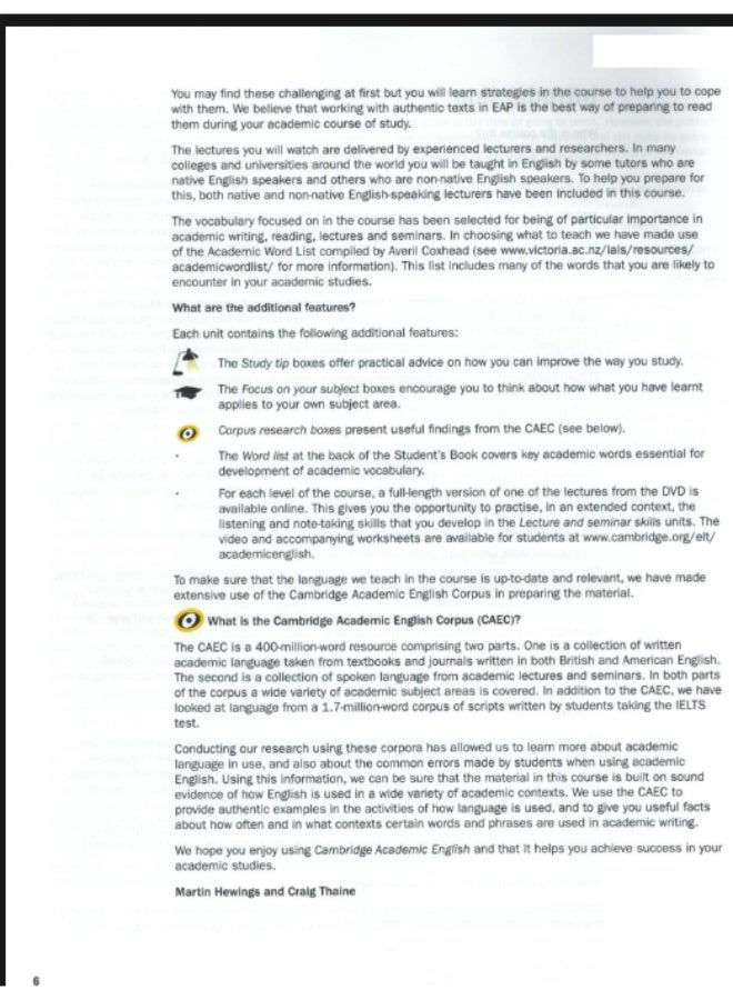 Cambridge Academic English - An Integrated Skills Course for EAP_ Advanced_Students_Book - Image 2