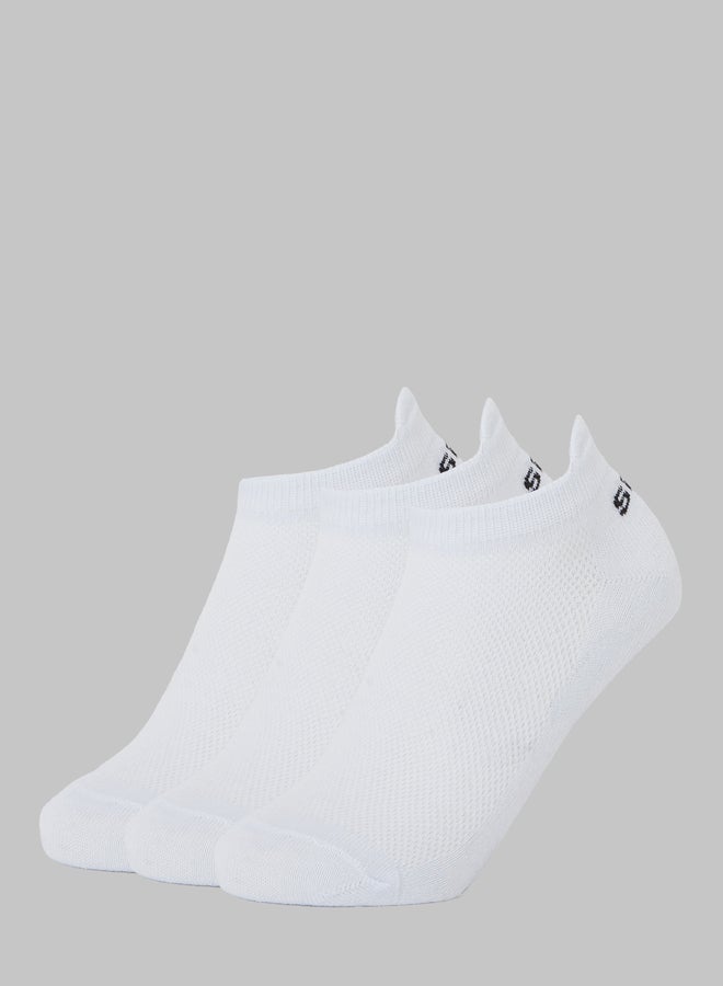 Styli Pack of 3- Printed Detail Ankle Socks - Image 1