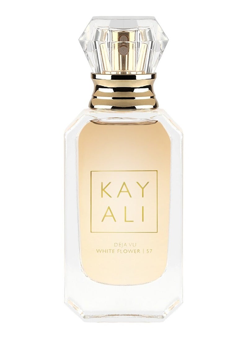 كايالي كيالي ديجا فو الزهرة البيضاء | 57 ماء عطر 10 مل - عطر زهري أنيق مع مسك الروم والياسمين وخشب الصندل في حجم فاخر مناسب للسفر - Image 1