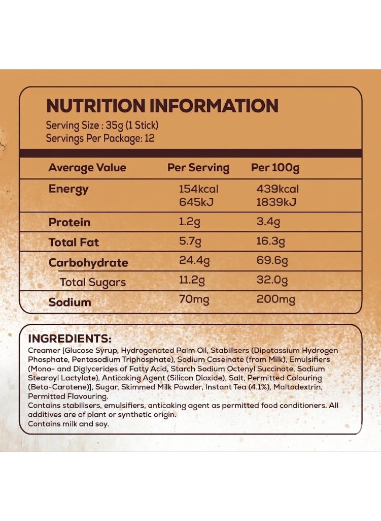 OldTown White Milk Tea 3 In 1, 35g x 12, 420 Grams - Image 2