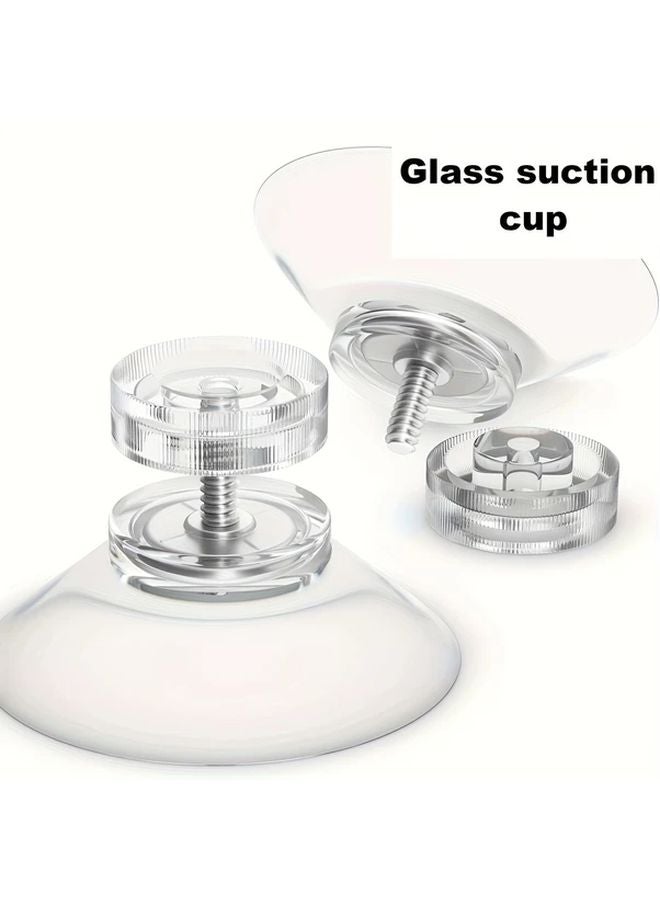 20 قطعة خطافات شفط قوية ذات تصميم ملولب سهل التركيب للجدران في المطبخ والحمام - Image 5