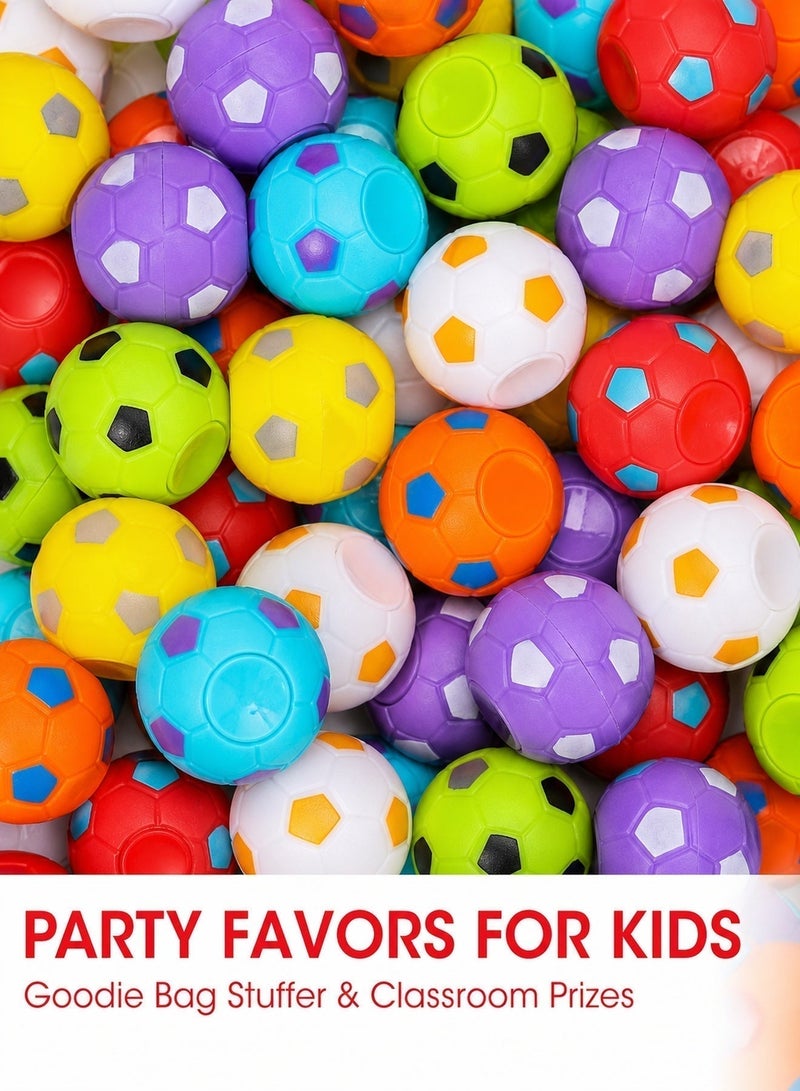 Paka Rabbit 20 Pcs Soccer Party Favors for Kids 3-12, Rotatable Soccer Finger Balls, Mini Fidget Soccer Stress Reliever Goodie Bag Stuffers, Soccer Party Favors Toys Gifts for Kids Teens Adults - Image 5