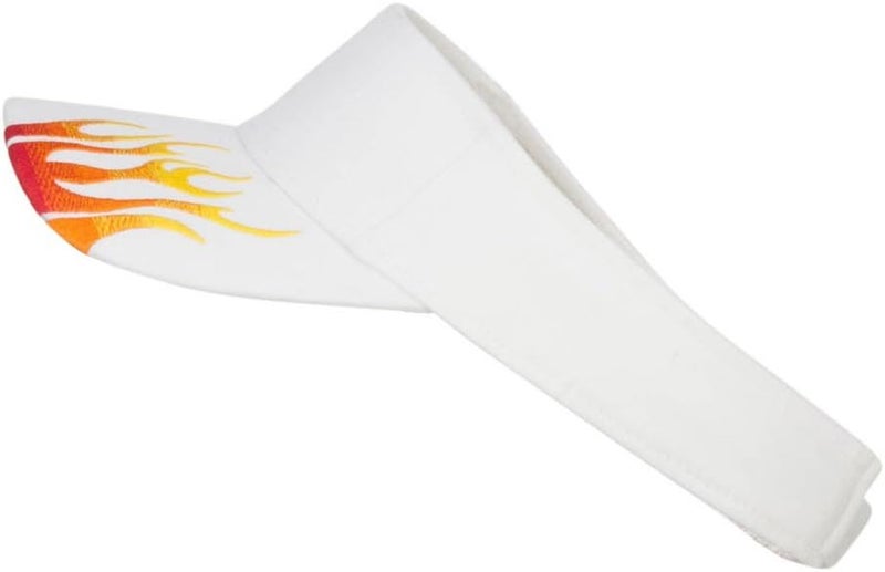 CAMEO Embroidered Flame Cotton Visor - Image 5