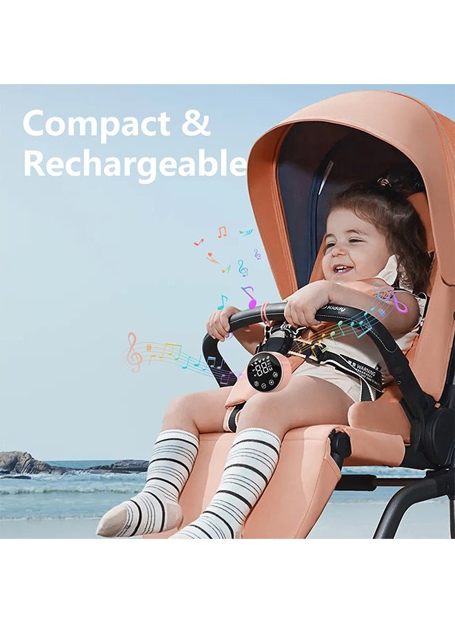 Beauenty Baby Electric Nasal Aspirator, Adjustable 9 Level Suction with White Noise Function, 5 Music and 3 Nozzles, Toddler Deeply Nose Cleaner, Suitable for Infants Kids Toddlers  - Image 4