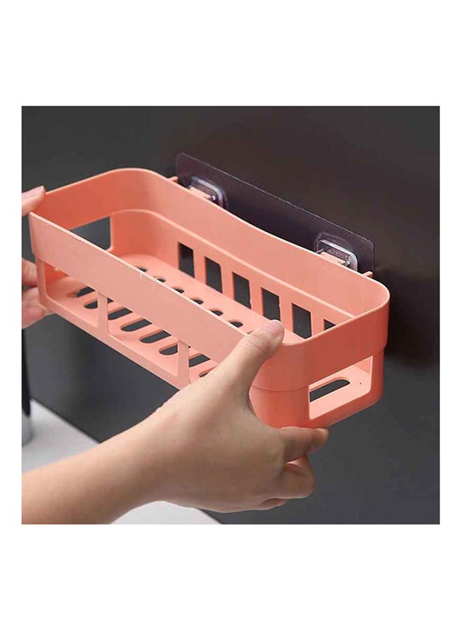 Multifunctional Wall Mounted Bathroom Storage Box Light Green 25.5 x 9.5 x 6.5cm - Image 5