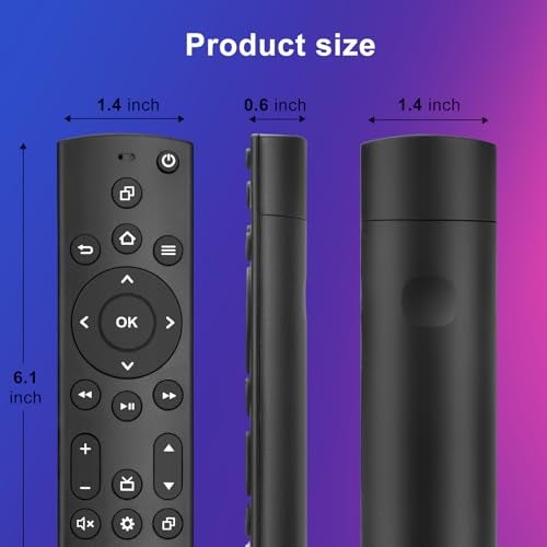 EWO'S (Pack of 2) Universal Remote Control for Insignia/Toshiba/Samsung/TCL/Vizio/Pioneer/Roku Smart TVs Remote Replacement, Compatible with Voice Smart TV - Image 5