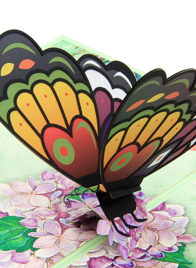 3D Butterfly Pop Up Card for Love and Celebration, Ideal Gift for Birthdays, Weddings, Anniversaries, Perfect for Kids and Women - Image 3