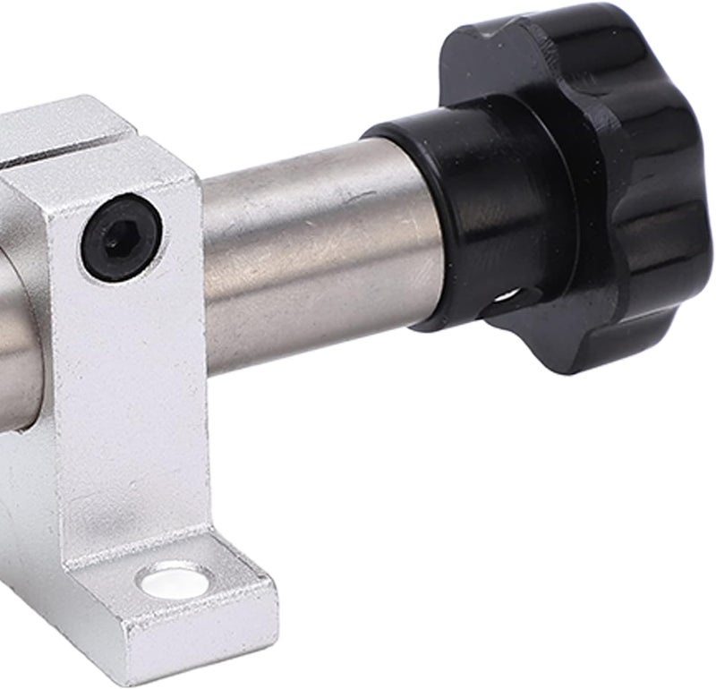 Miniature Woodworking Lathe Thimble, Live Center Revolving Center for Small Telescopic Tailstock, Adjustable Depth 45 Steel Thimble with Hex Wrenches for DIY Mini Lathe - Image 5