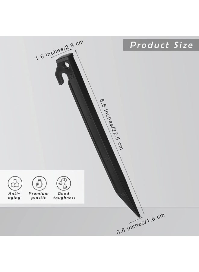 36 Pcs Plastic Inflatable Stakes, Anchoring Stakes Garden Decoration, Hard and Durable, Used for Inflatables Camping Tent Stakes Tent Pegs - Image 2