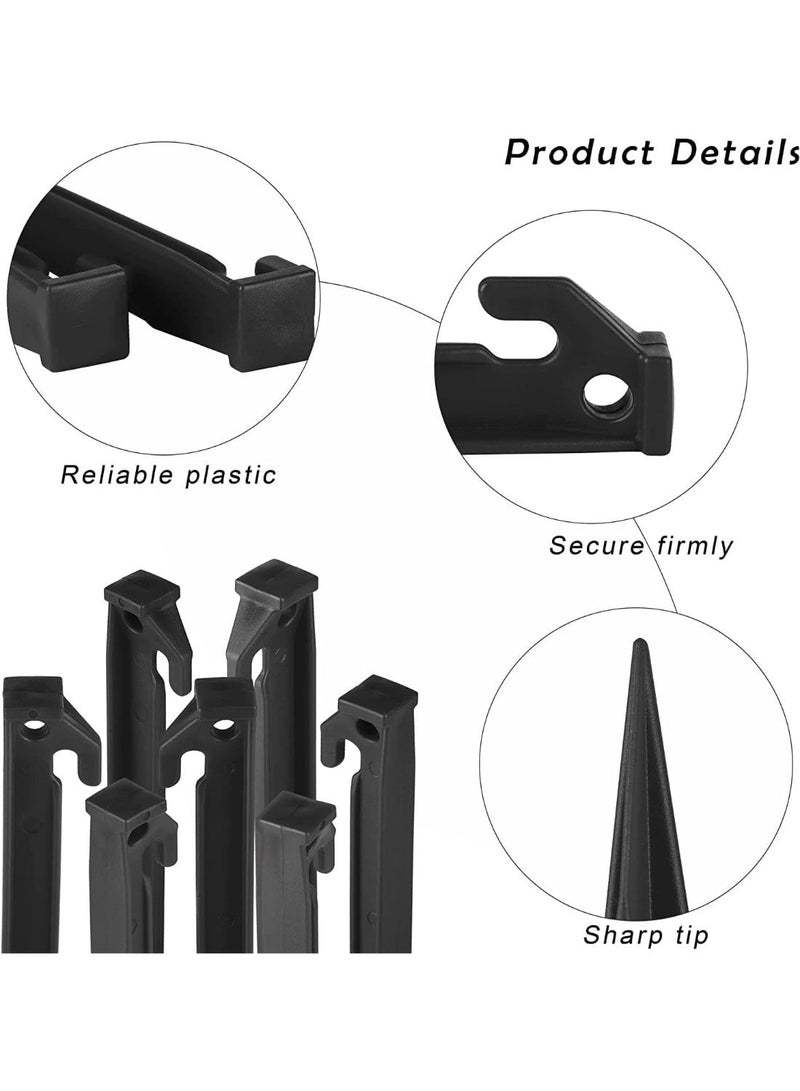 36 Pcs Plastic Inflatable Stakes, Anchoring Stakes Garden Decoration, Hard and Durable, Used for Inflatables Camping Tent Stakes Tent Pegs - Image 4