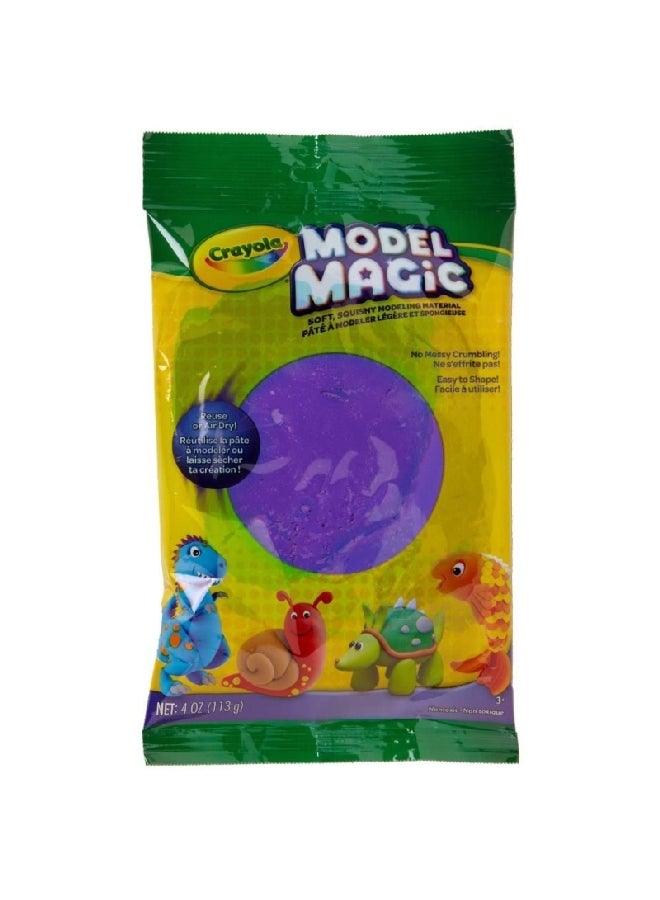 كرايولا صلصال تشكيل سحري خفيف الوزن ومرن بلون بنفسجي وبسعة 113 جرام CRA5744400002