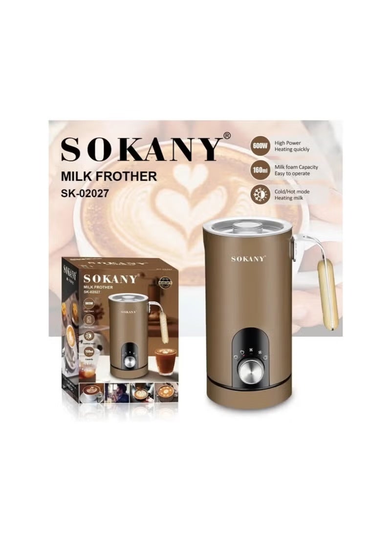 sokany SK-02027 Sokany Milk Foaming Machine, 160ml, 600 Watt - Image 2