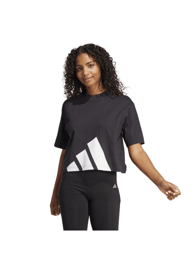 Adidas Essentials Big Logo Boyfriend T-Shirt - Image 1