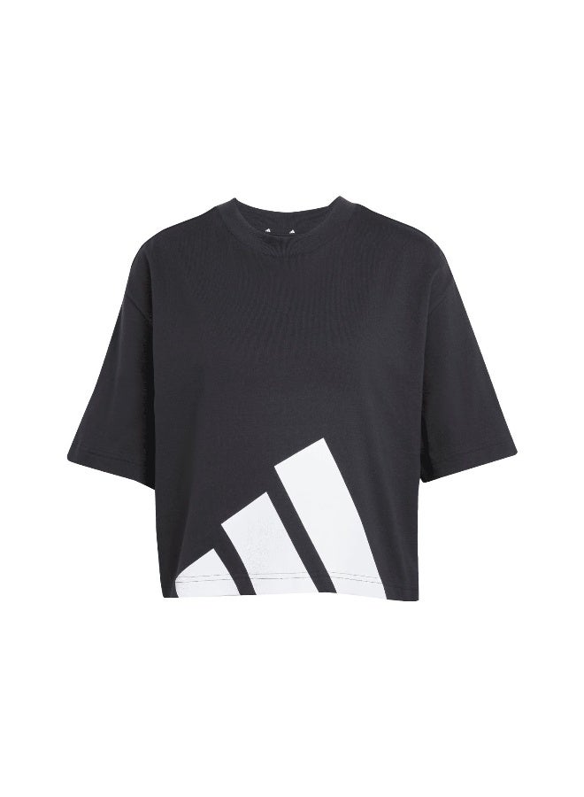 Adidas Essentials Big Logo Boyfriend T-Shirt - Image 2