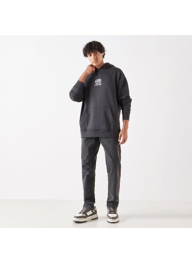 Ecko Unltd. Ecko Logo Print Hoodie with Kangaroo Pocket  - Image 2