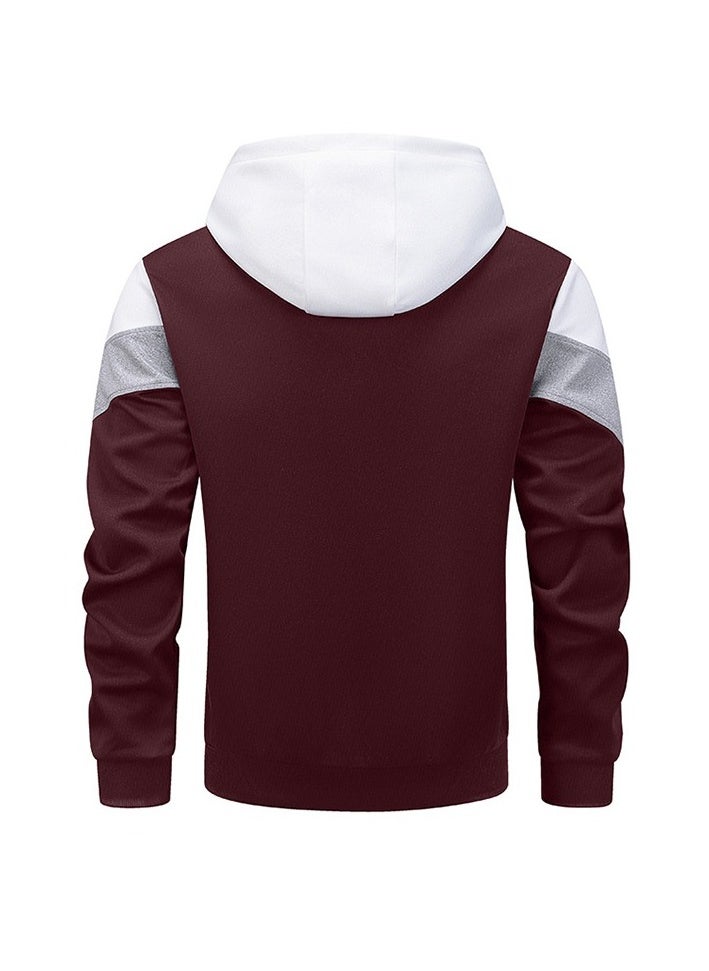 KUYING - New Cardigan Contrasting Jacket Sweatshirt - Image 1