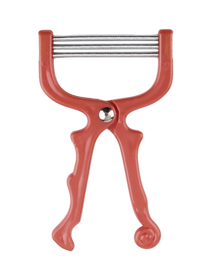 بكرة بنابض يمكن حملها باليد أحمر/فضي - Image 1