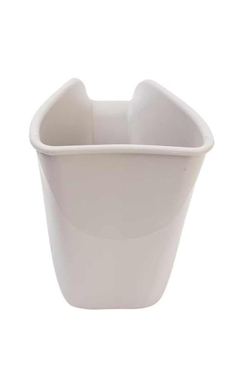 Shnuggle Shnuggle Bath Rinse Jug | Soft Rim Baby & Toddler Shampoo Rinser | Bath Hair Rinsing Cup | Hair Wash Jug with Handle | Essential Bath Accessories | Taupe - Image 3