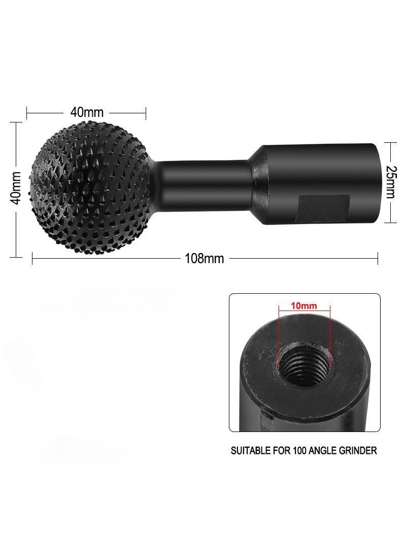 Woodworking Angle Grinder Spherical Grinding Head  - Image 2