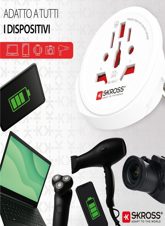 سكروس محول Skross 1500211-E عالمي إلى أوروبي فردي - Image 2