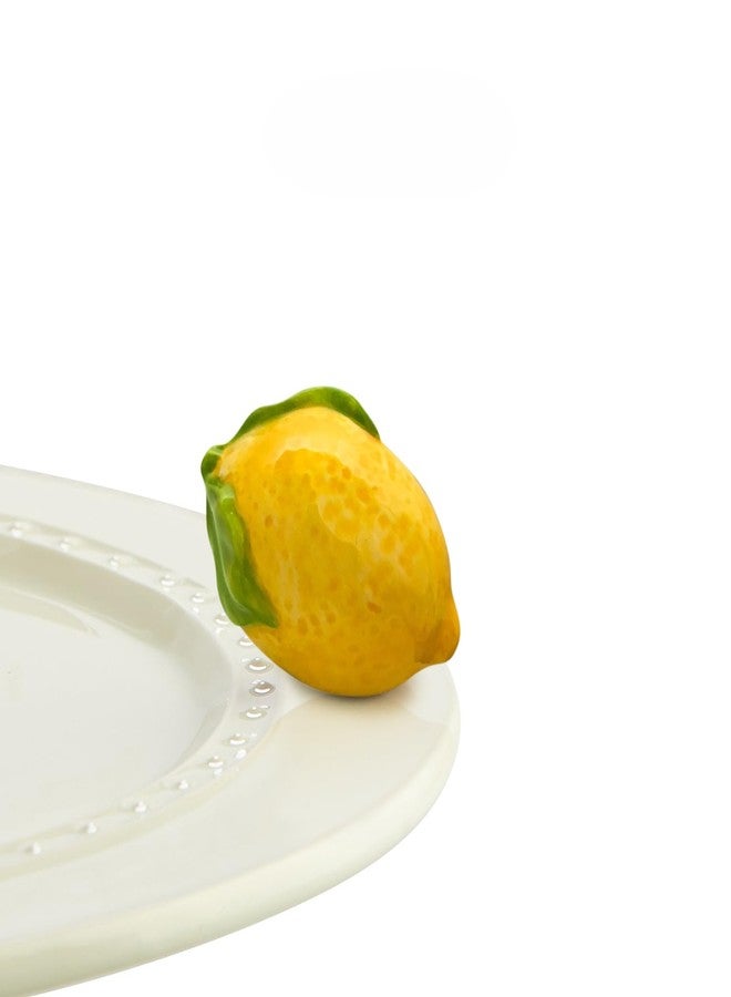 nf nora fleming Nora Fleming Hand-Painted Mini: Lemon Squeeze (Lemon) A203 - Image 1
