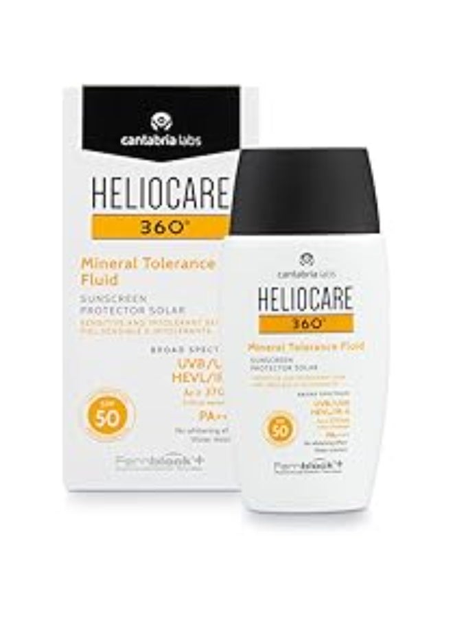 هيليوكير 360º سائل معدني بعامل حماية من الشمس 50 + سائل شمسي 50 مل - Image 3