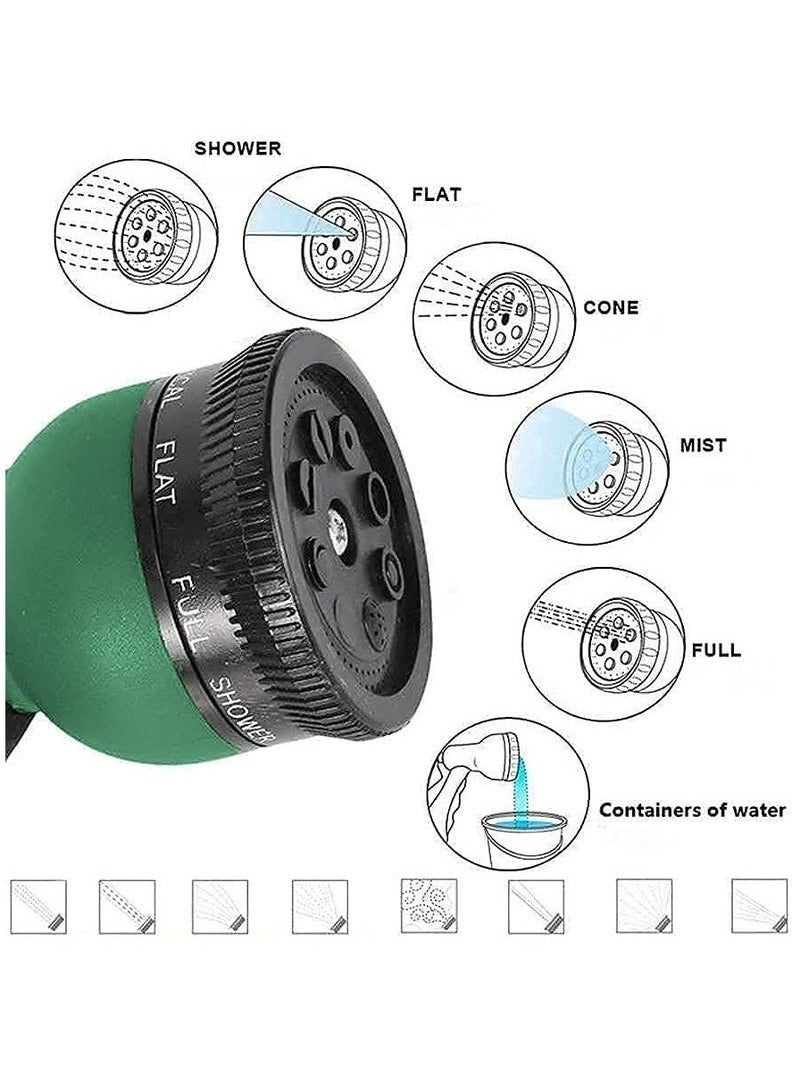 رينوفو خرطوم حديقة مرن مقاس 1/2 بوصة 10 مترًا مع مجموعة مسدس رش خرطوم الحديقة - Image 5