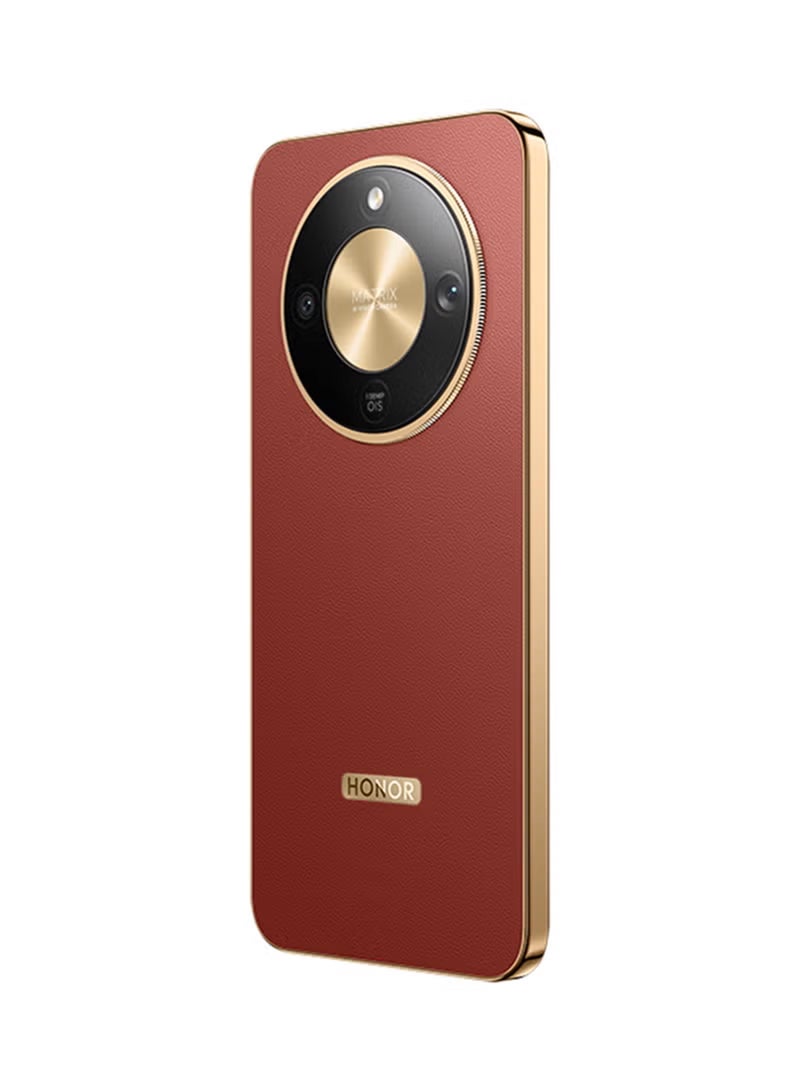 هونور هاتف X9d ثنائي الشريحة بني محمر 12 جيجابايت رام 256 جيجابايت 5G مع غلاف هاتف X9d IMD - النسخة الشرق أوسطية - Image 4