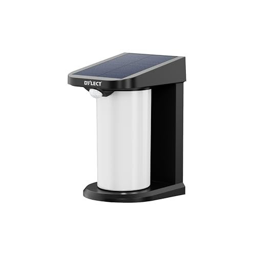 Dylect® Luxe Luxury Lighting – Solar Light/Lamp for Home Décor, Solar Light for Modern Homes with Motion Sensor, 3 Modes in 1, Upto 10Hr Runtime with Auto On/Off, IP54 Waterproof (6500K Cool White) - Image 1