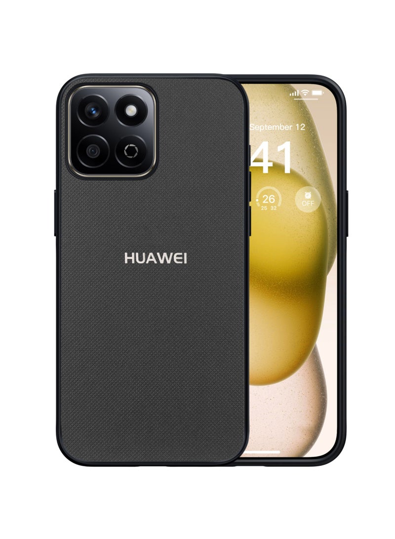 متوافق مع حافظة Honor X7C بطبقة مزدوجة وغطاء واقٍ للهاتف الخلوي شديد التحمل ومقاوم للصدمات ومتين مع نسيج مانع للانزلاق - رمادي