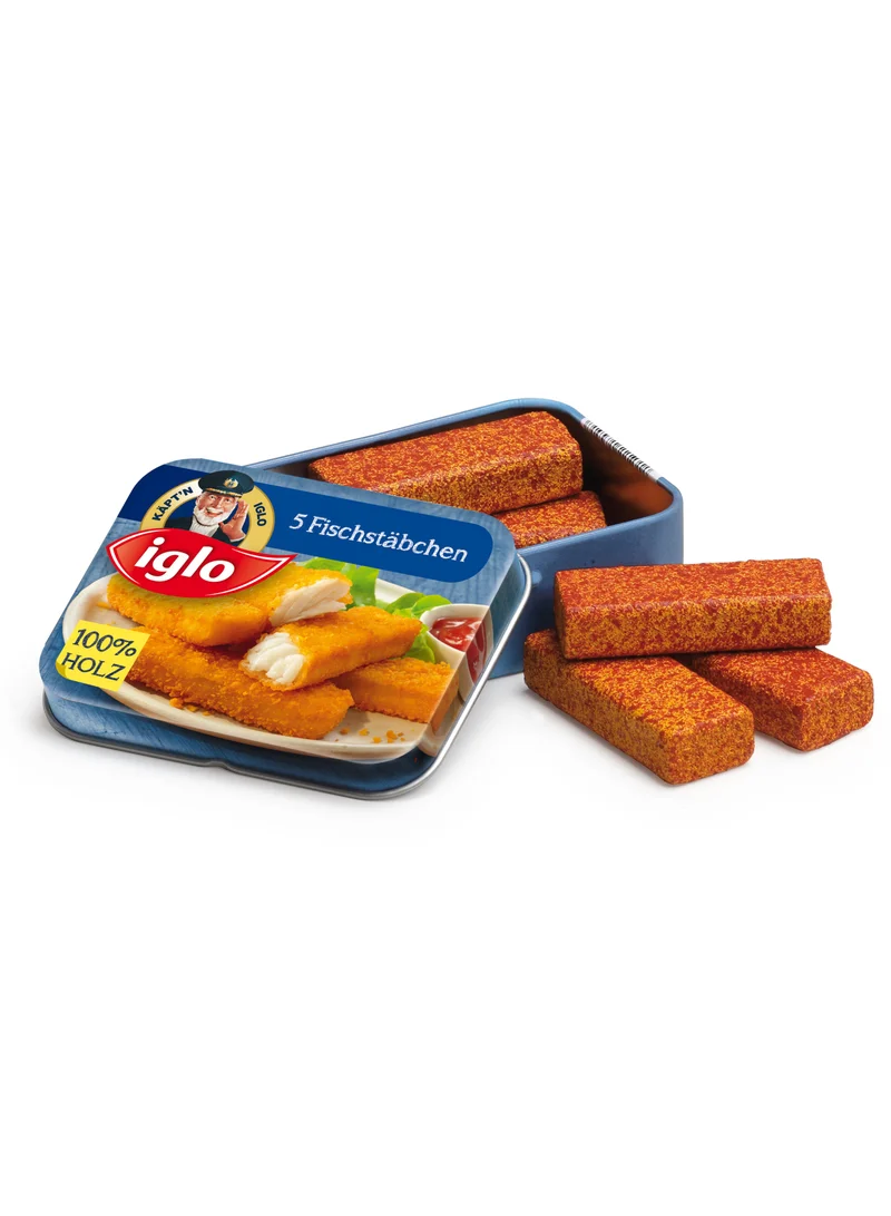 إرزي Fish Fingers Iglo in a Tin