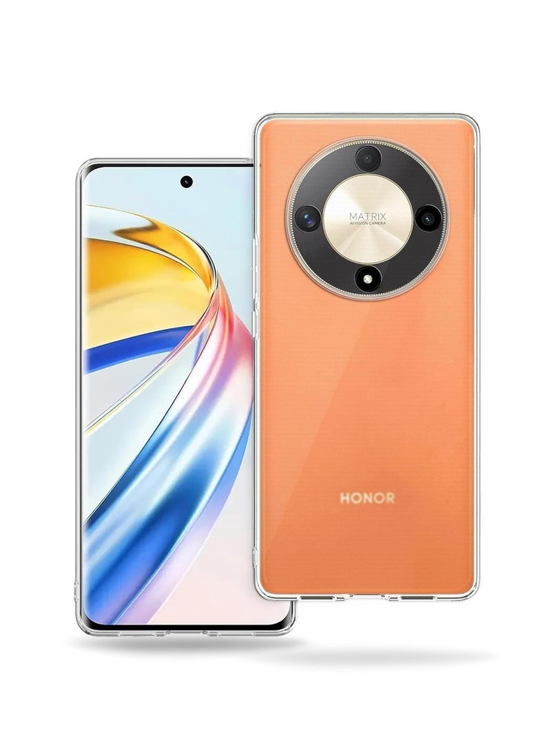 Case Compatible with Honor X9C Case with Camera Protection TPU Silicone Crystal Clear Soft Cover Flexible Transparent Shockproof Case Cover For Honor X9C  - Image 3