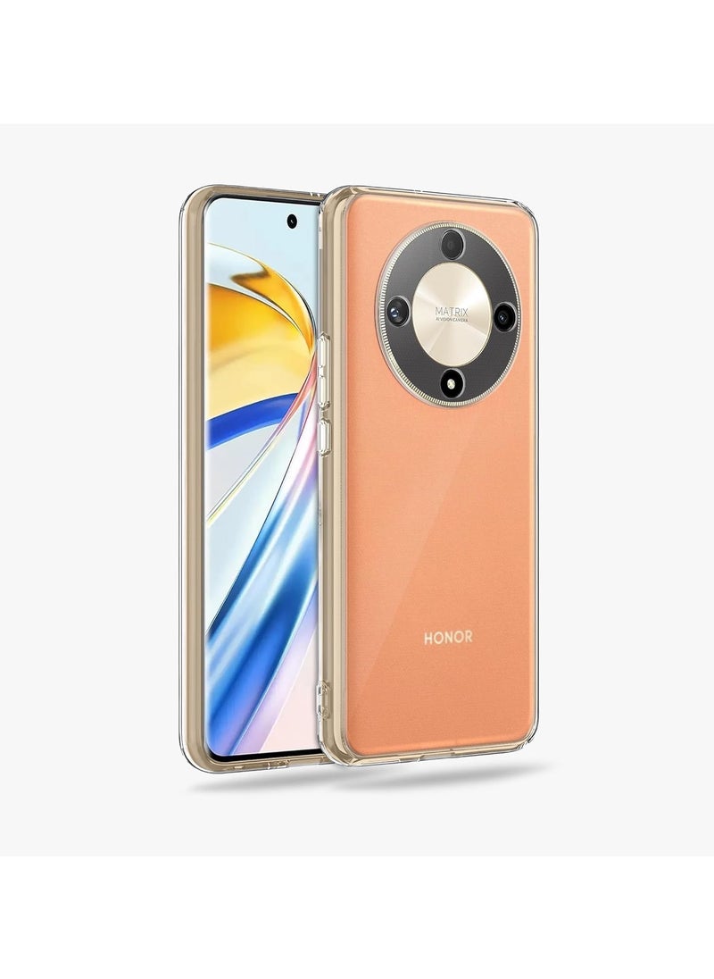 Case Compatible with Honor X9C Case with Camera Protection TPU Silicone Crystal Clear Soft Cover Flexible Transparent Shockproof Case Cover For Honor X9C  - Image 5